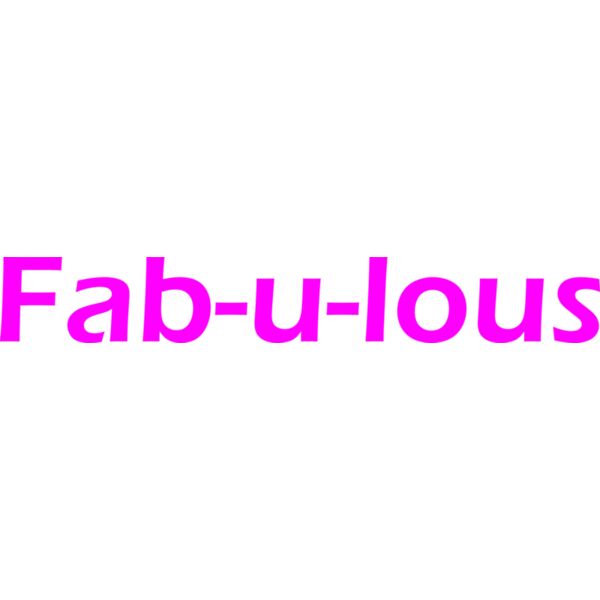 1017 Fab u lous PINK Thumbnail