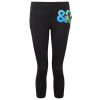 Women's TriDri® recycled performance leggings 3/4 length Thumbnail